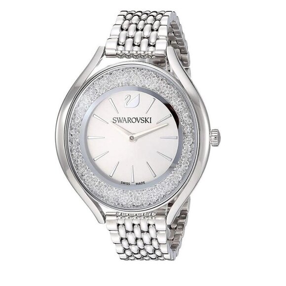 FX03423B NWT Swarovski Fashion Ladies Quartz Steel Authentic Watch - Picture 1 of 3
